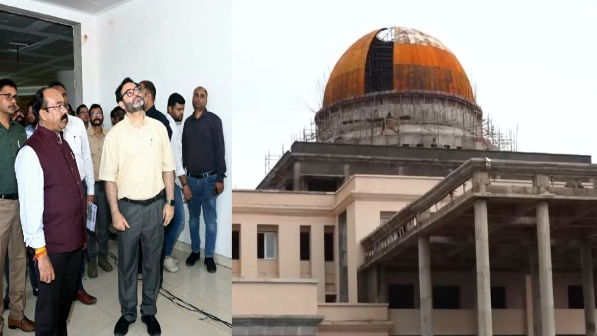 विधानसभा का नया भवन सितंबर तक होगा तैयार, इंटीरियर और फर्नीचर का काम जोरों पर, डिप्टी सीएम साव बोले- नई बिल्डिंग में दिखेगी छत्तीसगढ़ की झलक