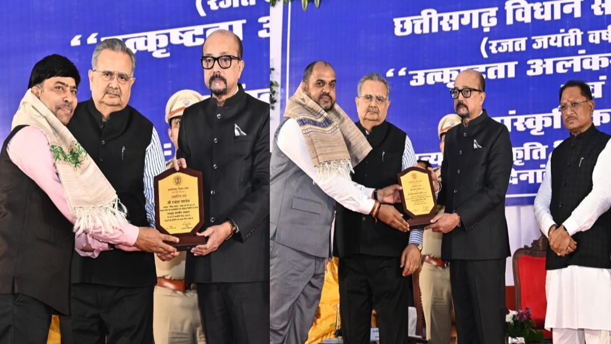 उत्कृष्टता अलंकरण समारोह : उत्कृष्ट संसदीय रिपोर्टिंग के लिए डॉ. राकेश कुमार, योगेश मिश्रा और विश्वप्रकाश पुरेना हुए पुरस्कृत