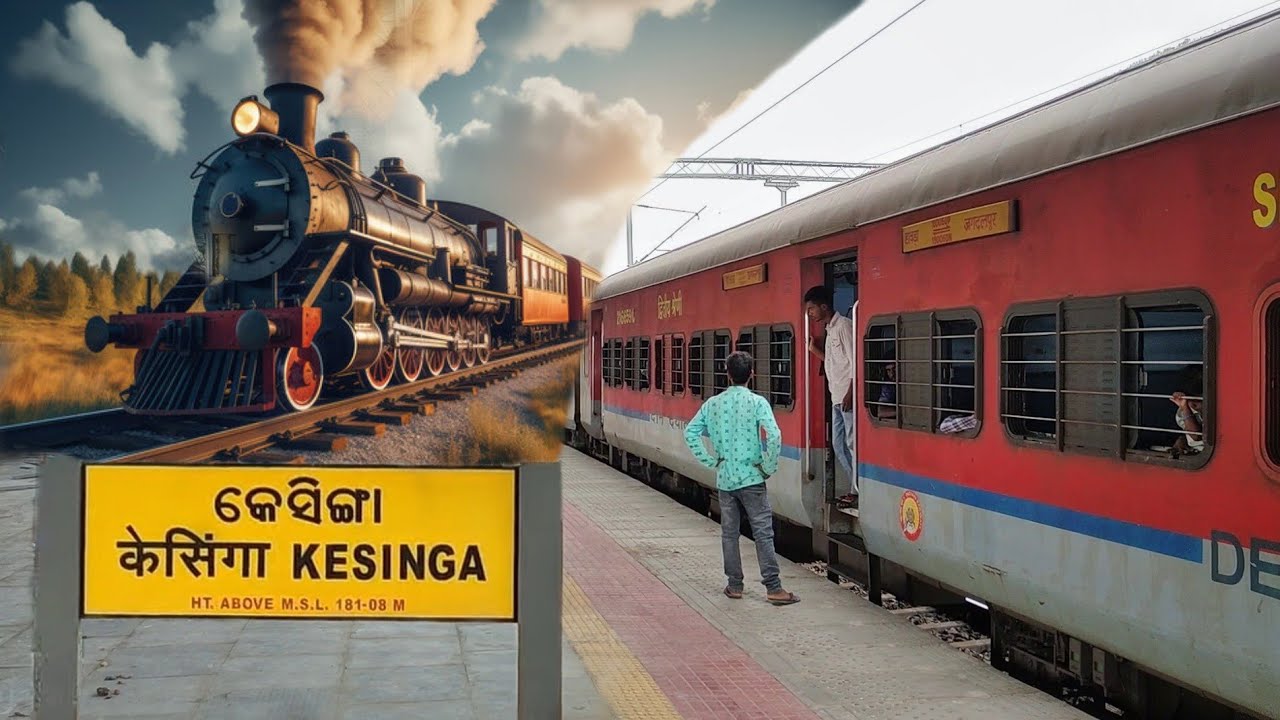 भवानीपटना विधायक ने की केसिंगा-भुवनेश्वर सीधी ट्रेन की मांग, रेल सुधारों के लिए निकाली रैली