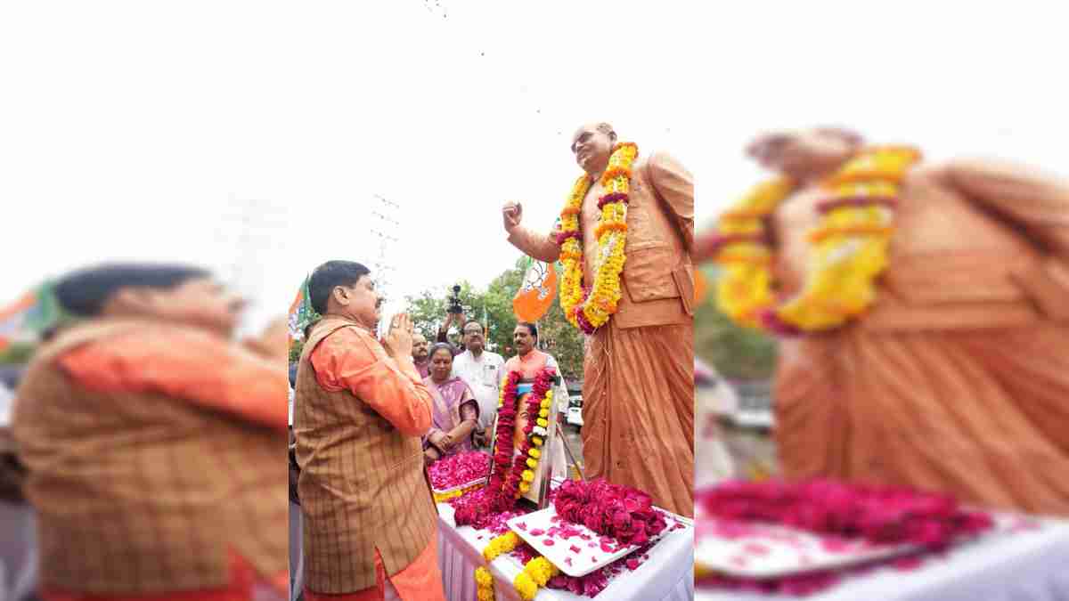 CM डॉ. मोहन ने डॉ.श्यामा प्रसाद मुखर्जी को दी श्रद्धांजलि, प्रतिमा पर माल्यार्पण कर अर्पित की पुष्पांजलि