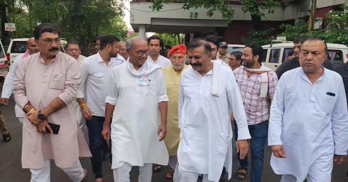 हरदा में लाठीचार्ज की न्यायिक जांच की मांग: दिग्विजय सिंह ने राजपूत समाज के लोगों से की मुलाकात, मंत्री कैलाश ने घटना को बताया कम्युनिकेशन गैप