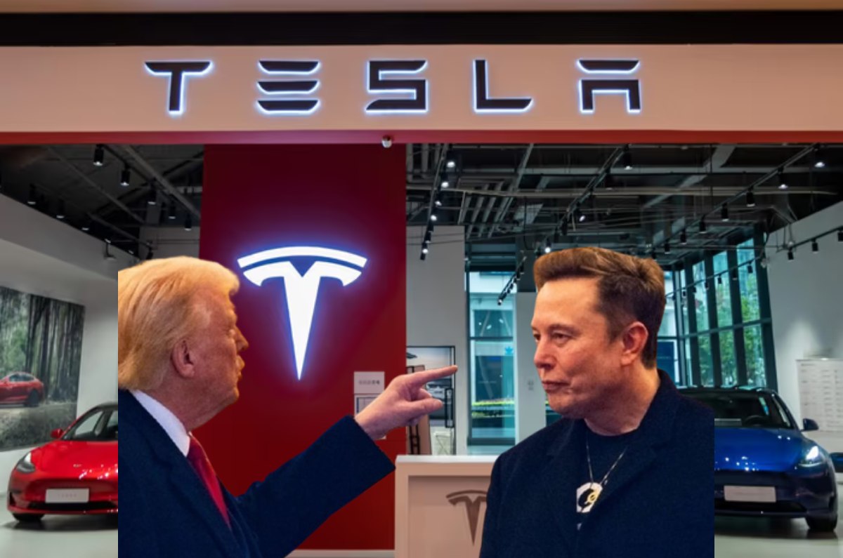 ट्रंप और मस्क के जुबानी जंग के बीच Teslaके शेयरों में बड़ी गिरावट, Elon Musk को हो सकता है अरबों का नुकसान