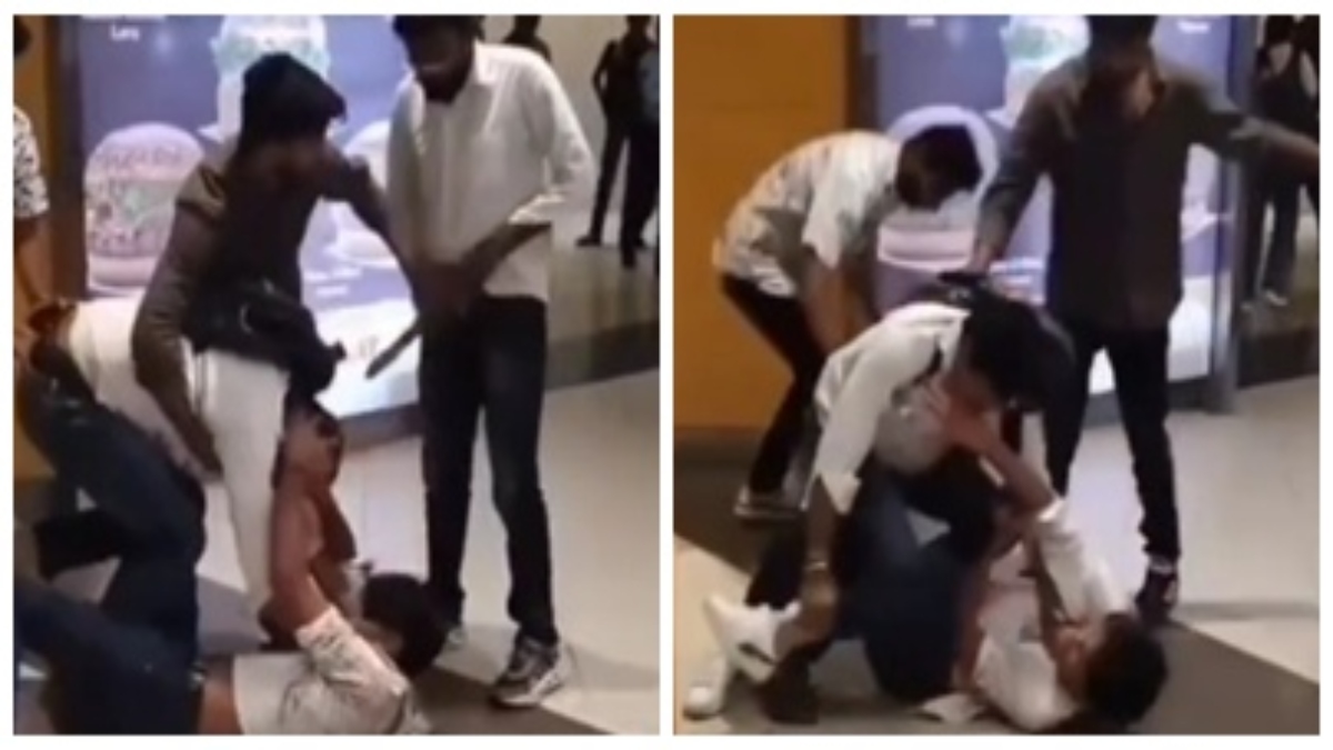 लड़की का चक्कर है बाबू भईया! गर्लफ्रेंड के लिए भिड़े दो बॉयफ्रेंड, मॉल में ‘सैयारा’ मूवी देखने के बाद जमकर चले लात-घूंसे 