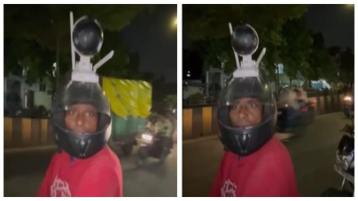 पड़ोसियों के डर से हेलमेट पर लगाया कैमरा, युवक बोला- परिवार की जान को है खतरा, जानिए क्या है पूरा मामला  
