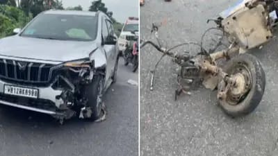 भगवान जगन्नाथ के दर्शन कर लौट रहे विधायक ने स्कूटी सवार को कुचला, मौके पर मौत