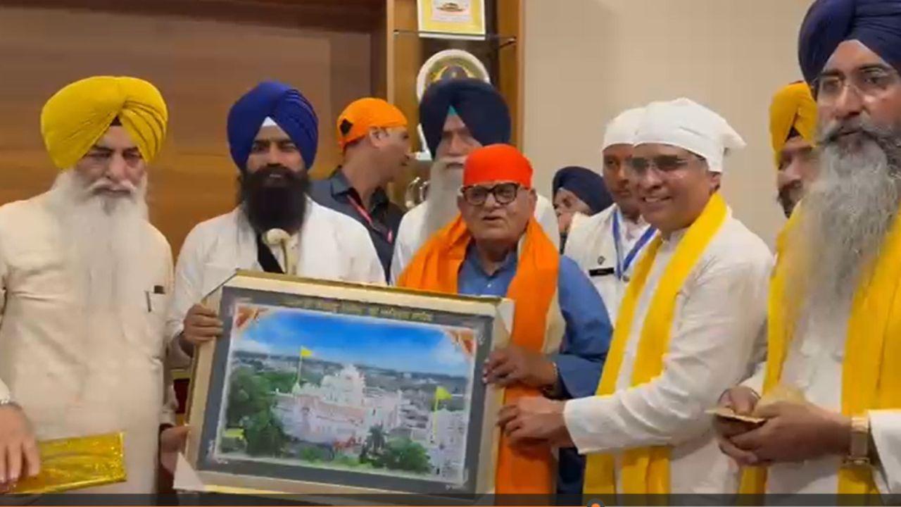 पंजाब के राज्यपाल गुलाब चंद कटारिया ने श्री आनंदपुर साहिब में टेका माथा, धार्मिक और सामाजिक मुद्दों पर हुई चर्चा