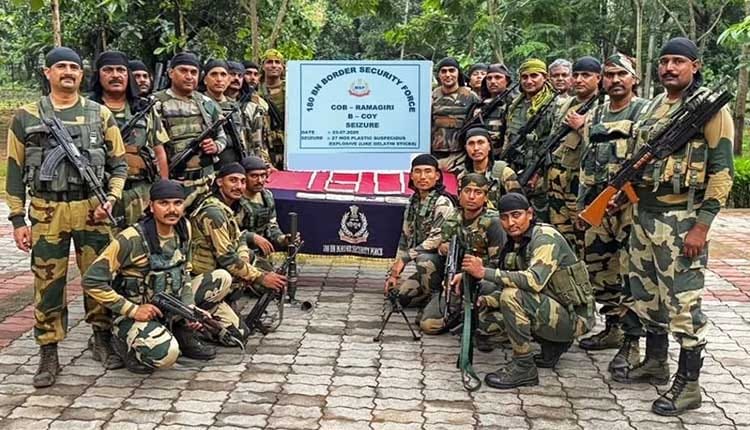 BSF ने किया कोरापुट जिले में माओवादियों की बारूदी सुरंग की साजिश को नाकाम