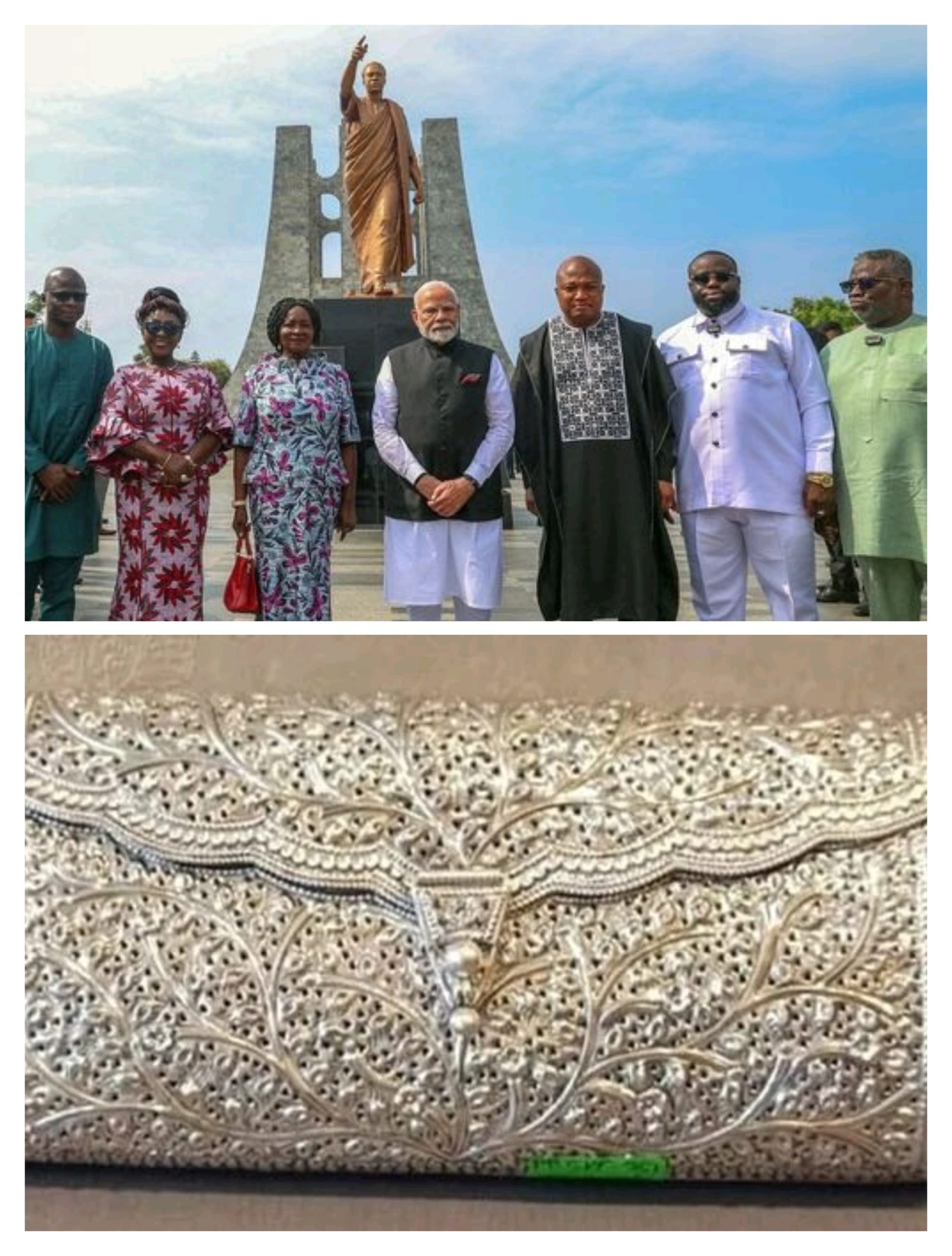 मोदी ने घाना के राष्ट्रपति की पत्नी को दिए बहुमूल्य उपहार, ओडिशा से जुड़ा है इसका संबंध