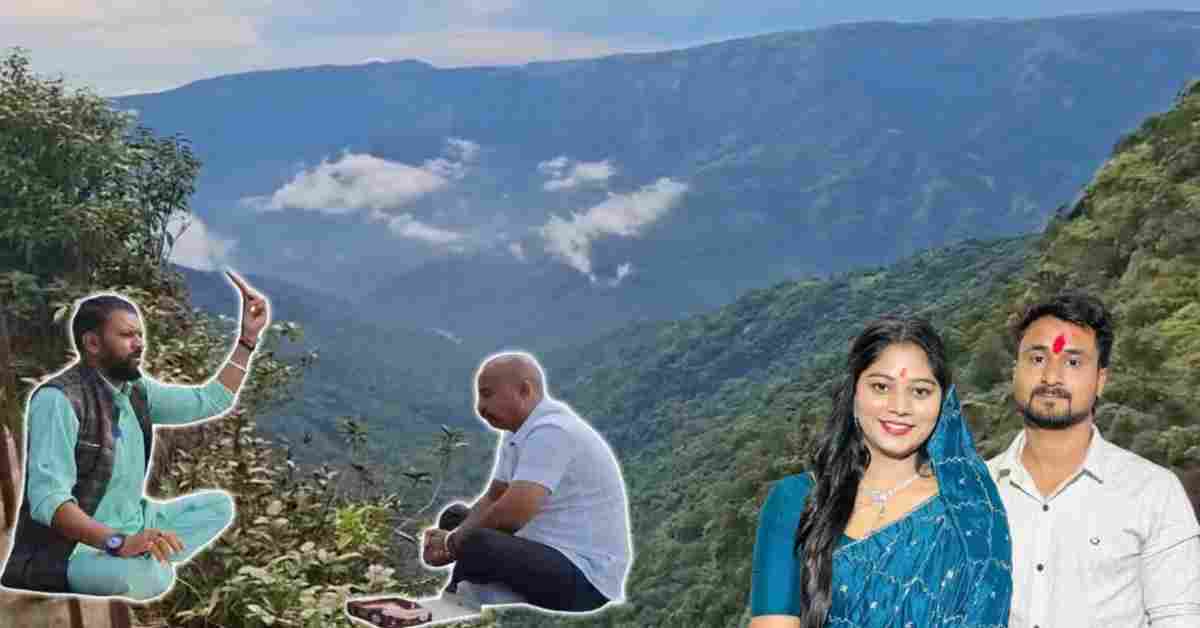 राजा रघुवंशी के आत्मा की शांति के लिए पूजापाठ: दूसरी बार शिलांग पहुंचा भाई विपिन, हत्या वाली जगह पर कराई विशेष पूजा