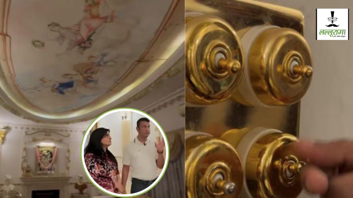 इंदौर में ठेकेदारी का चमक रहा सोना! चर्चा में सरकारी ठेकेदार का ‘Golden House’, लेकिन सिस्टम की आंखें क्यों हैं बंद ?