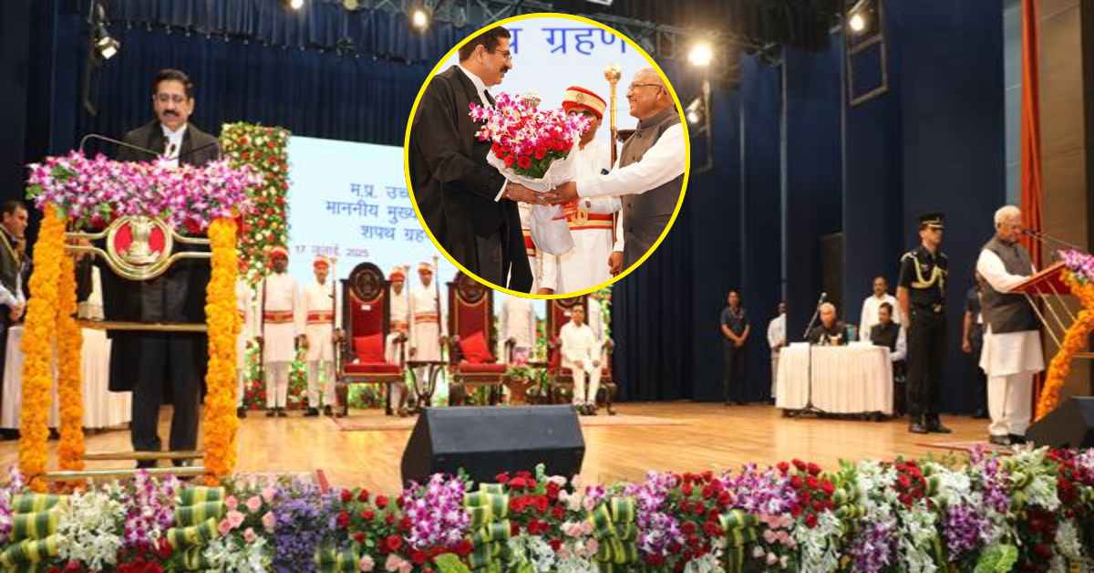 एमपी हाईकोर्ट के 29वें मुख्य न्यायाधीश बने संजीव सचदेवा: राज्यपाल मंगूभाई पटेल ने दिलाई शपथ, CM डॉ मोहन-डिप्टी सीएम देवड़ा ने दी बधाई