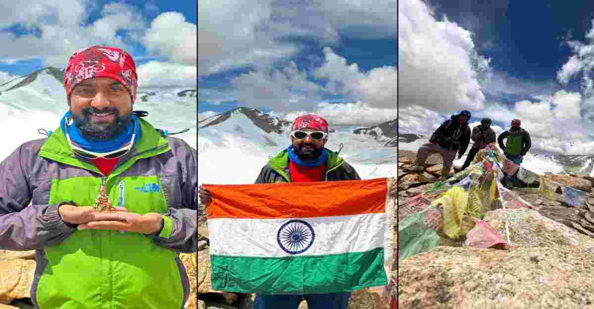 MP के लाल ने किया कमाल: लद्दाख में तीन दिन में फतह की 20,000 फीट से ऊंची चार चोटियां, पर्यावरण संरक्षण का दिया संदेश