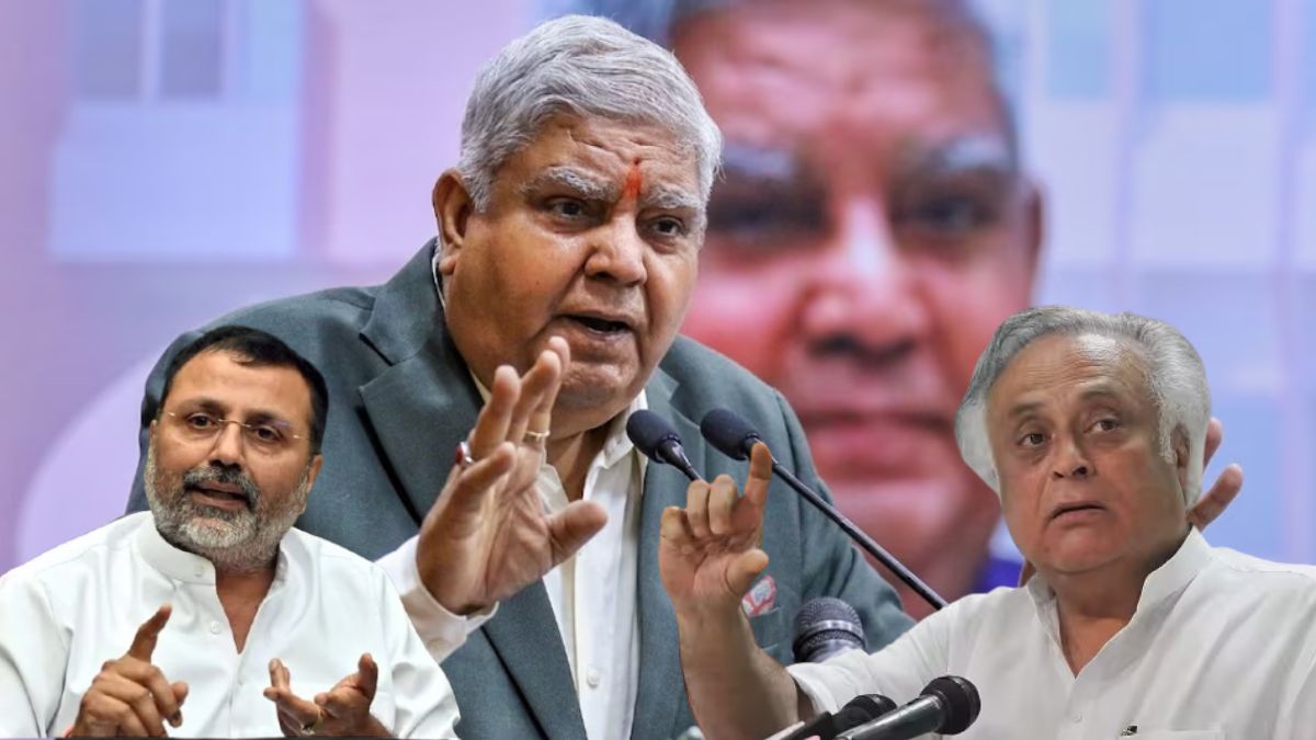 जगदीप धनखड़ के इस्तीफे पर सियासत शुरू, बीजेपी सांसद निशिकांत दुबे बोले- ‘कांग्रेस कम से कम…,’