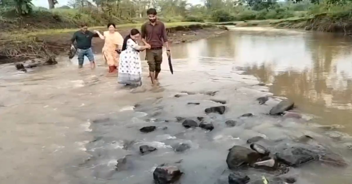 MP में स्वास्थ्य विभाग के साथ प्रैंक: ग्रामीणों ने झूठी सूचना देकर बुलाया, नाला पार कर गांव पहुंची टीम, तब पता चली हकीकत
