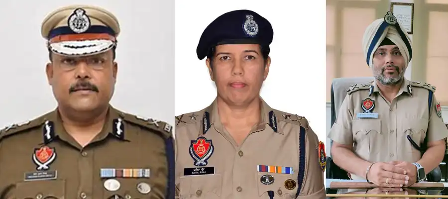 पंजाब पुलिस : 8 आईपीएस अधिकारियों को बनाया डीजीपी, अब 22 डीजीपी रैंक के अधिकारी