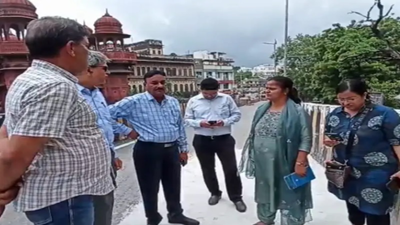 Rajasthan News: अजमेर में एलिवेटेड रोड की जांच: सड़क धंसने की घटना पर MNIT की टीम ने लिया जायजा
