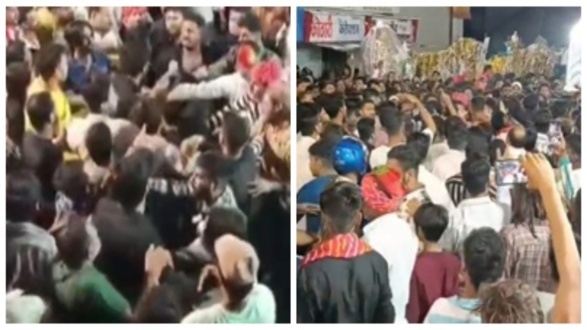 मोहर्रम जुलूस के दौरान हिंसक झड़प: आपस में भिड़े एक ही समुदाय के दो गुट, पुलिस ने संभाला मोर्चा 