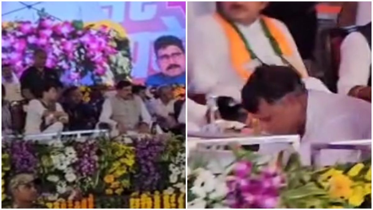 गजब है मंत्री जी… भरे मंच पर महाराज ज्योतिरादित्य सिंधिया के सामने दंडवत हुए प्रद्युम्न सिंह तोमर, Video वायरल 