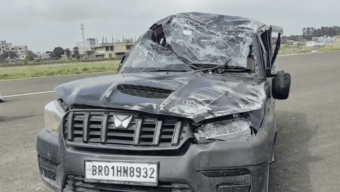 Bihar News: सहरसा हवाई अड्डा पर स्टंट और रिल्स बनाने के चक्कर में स्कॉर्पियो वाहन का हुआ बड़ा हादसा