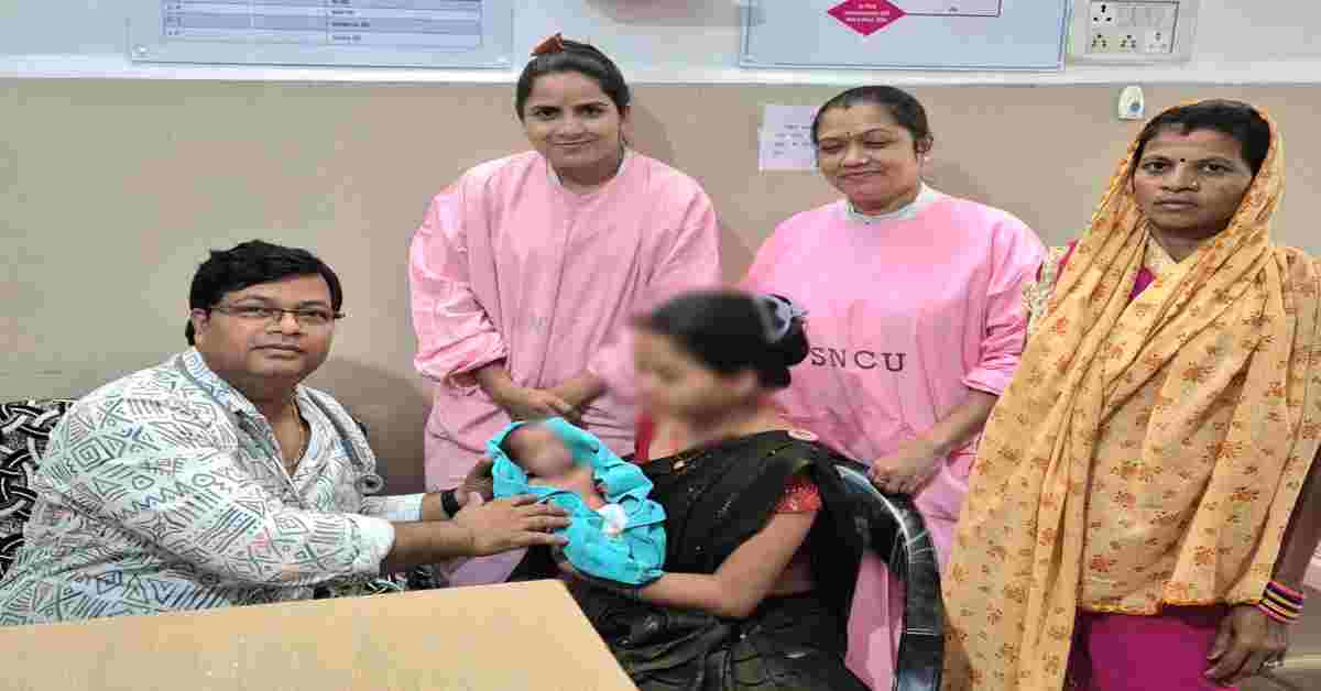 जीत गई जिंदगी: समय से पहले जन्मी 900 ग्राम की बच्ची, उमरिया से शहडोल के SNCU में कराया भर्ती, स्टाफ की कमी के बावजूद बचाई जान