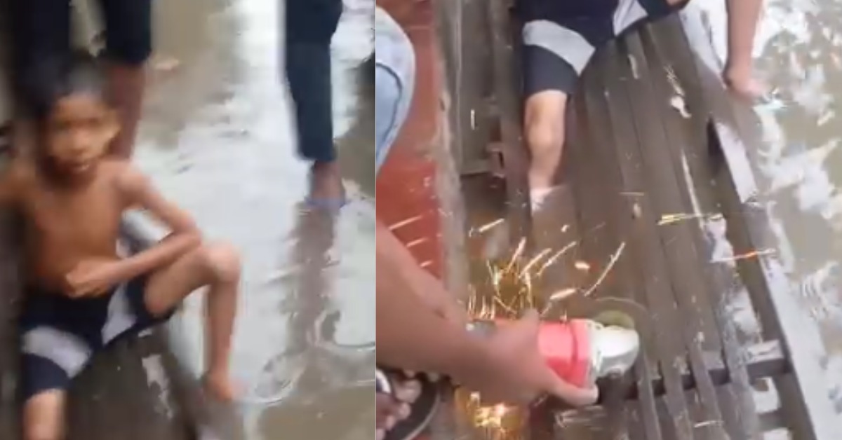 सब्जी मंडी में जलभराव से हादसा : बच्चे का पैर लोहे के जाल में फंसा, फिर जो हुआ…