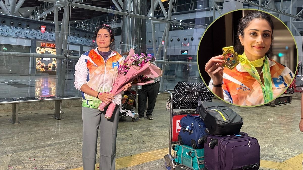 जापान में गोल्ड जीतकर लौटी नमी राय पारेख, रायपुर एयरपोर्ट पर हुआ भव्य स्वागत, कहा- मैं एक बहू होकर गोल्ड मेडल लाई हूं, तो बेटियां कर सकती हैं और भी बेहतर