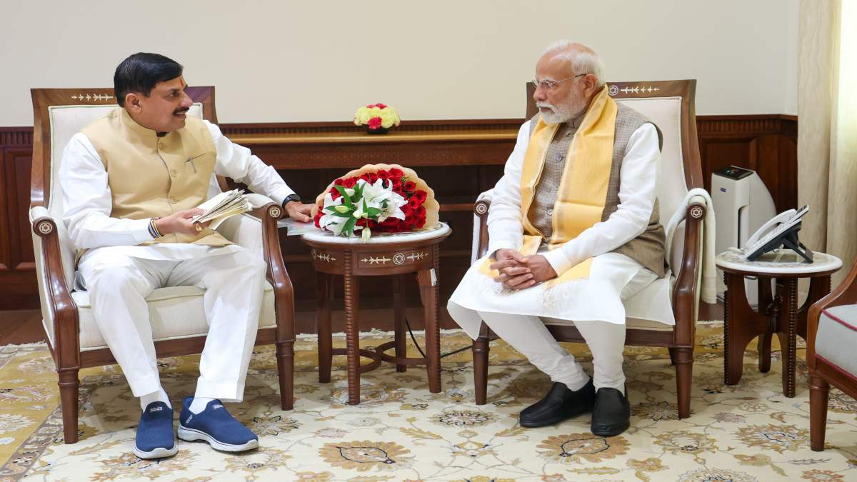 PM मोदी से मिले एमपी के मुख्यमंत्री डॉ मोहन यादवः दिल्ली में की सौजन्य मुलाकात, कई मुद्दों पर हुई चर्चा