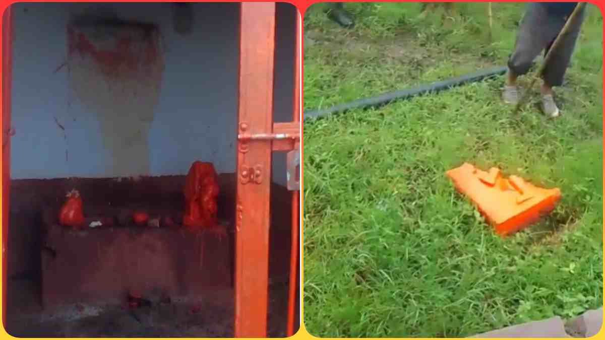 बुधनी में हनुमान जी की मूर्ति तोड़ी, पुलिस ने युवक को लिया हिरासत में