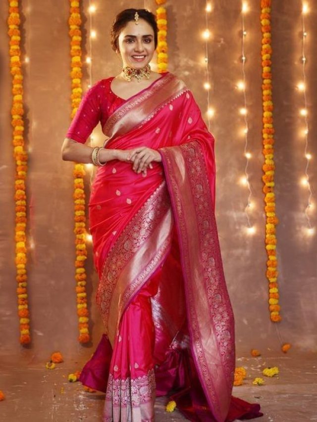 Fashion Tips: शादी के बाद पहला सावन है, तो पहनें ये खास रंग की साड़ियां…