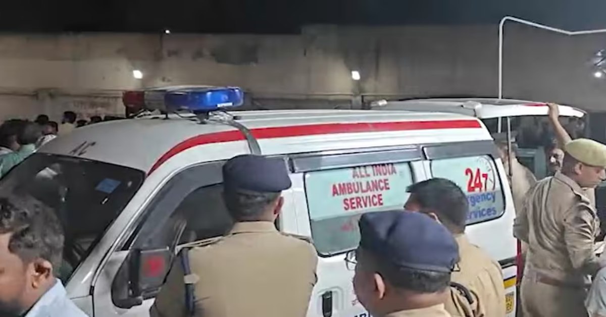एक पल में उखड़ गईं 5 सांसें : हापुड़ में भीषण हादसा, कैंटर की ठोकर से पिता समेत 4 बच्चों की मौत