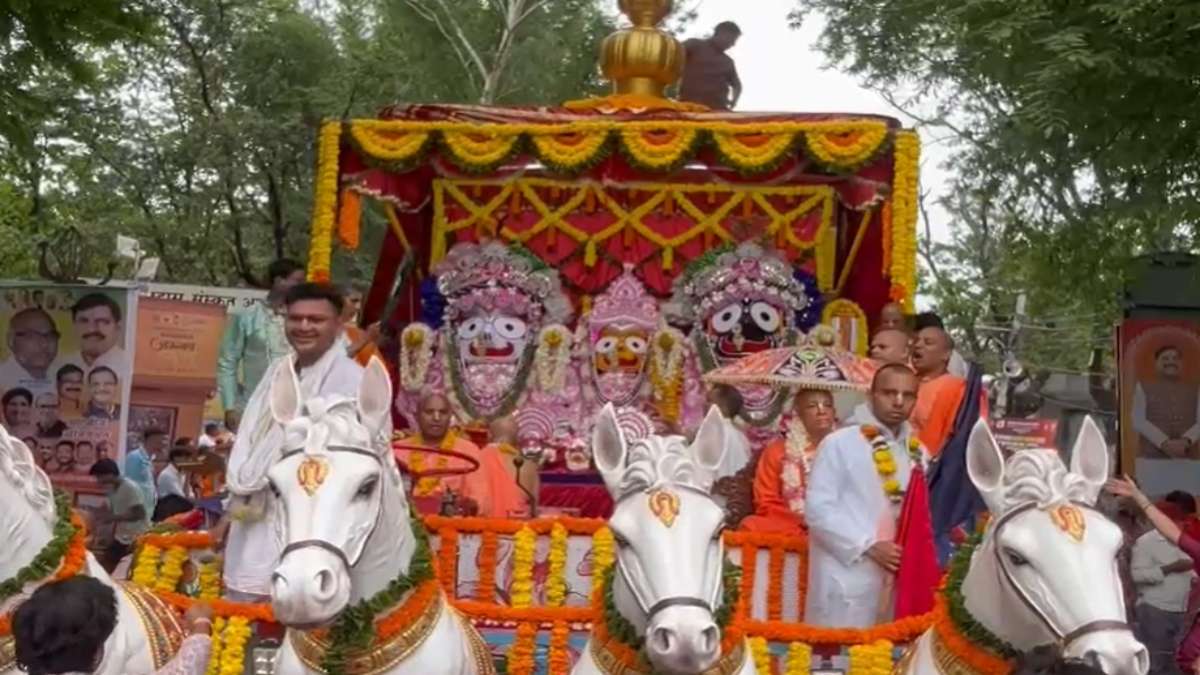 भक्ति और उल्लास का अद्भुत संगमः 7 दिन के विश्राम के बाद रथ यात्रा गुंडिचा मंदिर से इस्कॉन मंदिर पहुंची