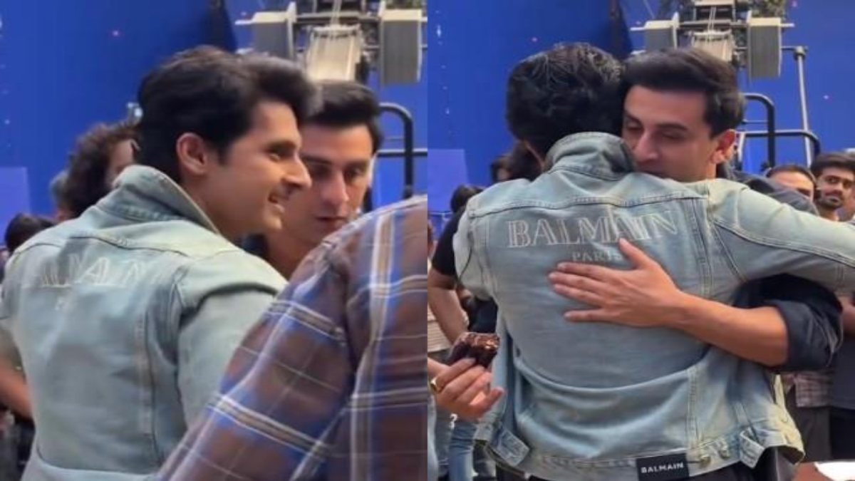 Ramayana की शूटिंग हुई पूरी, रैपअप सेरेमनी में भावुक हुए Ranbir Kapoor और Ravi Dubey, एक दुसरे को लगाया गले …