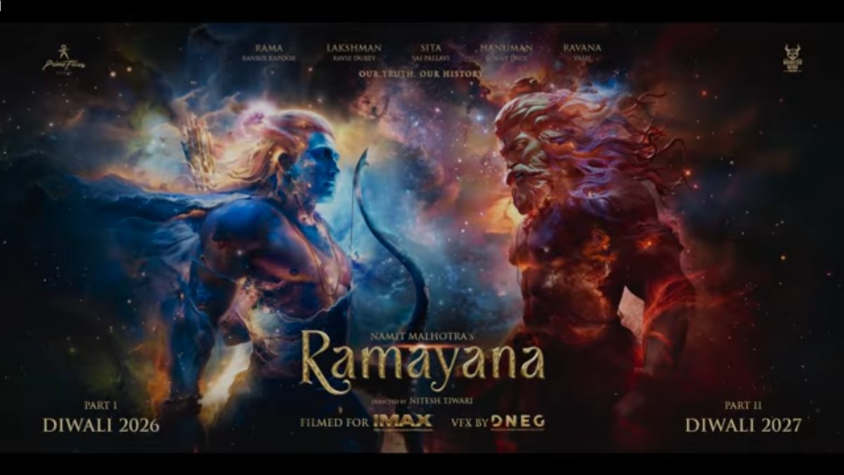 Ranbir Kapoor की Ramayana का फर्स्ट लुक आया सामने, मेकर्स ने शेयर किया Introduction Video …