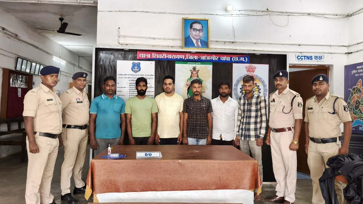 पुलिस की बड़ी कार्रवाई: 6 फर्जी बैंक खाताधारक गिरफ्तार, 31 लाख से ज्यादा की साइबर ठगी का हुआ खुलासा
