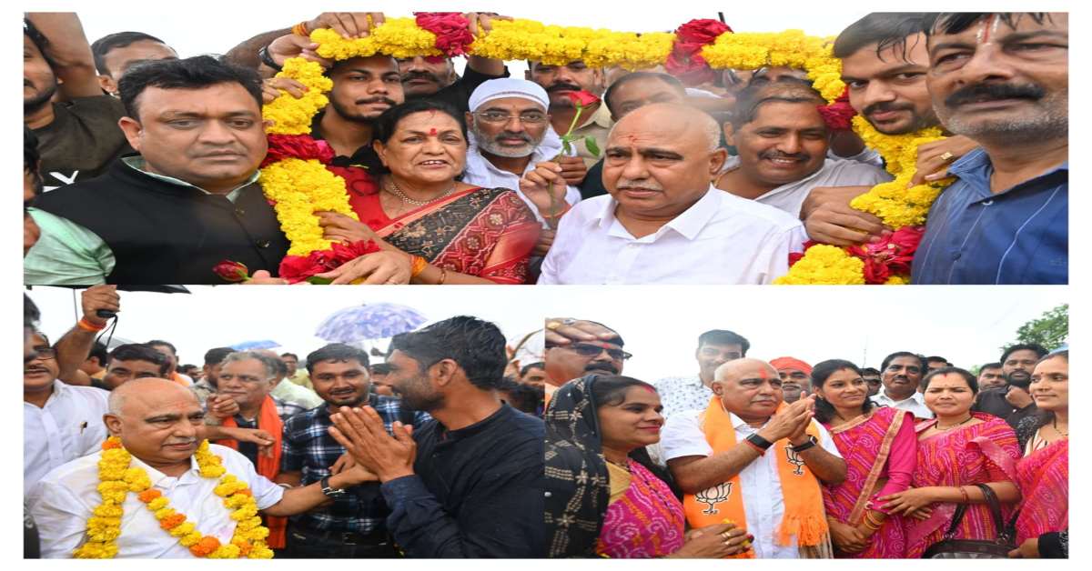 MP BJP अध्यक्ष हेमंत खंडेलवाल पहुंचे बैतूल, जगह-जगह हुआ भव्य स्वागत, कार्यकर्ताओं का प्रेम देखकर हुए अभिभूत