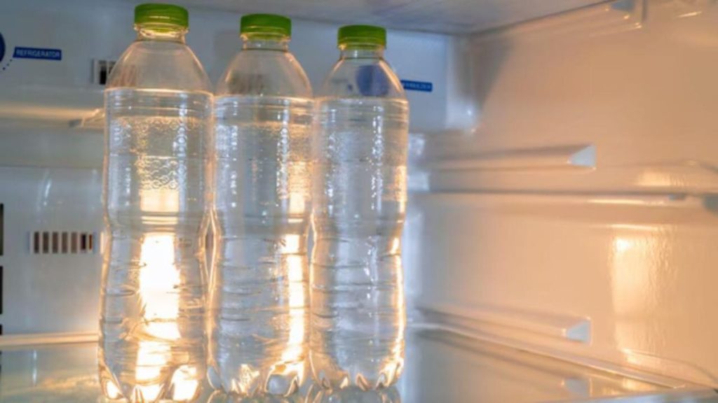 Plastic Bottles In The Fridge