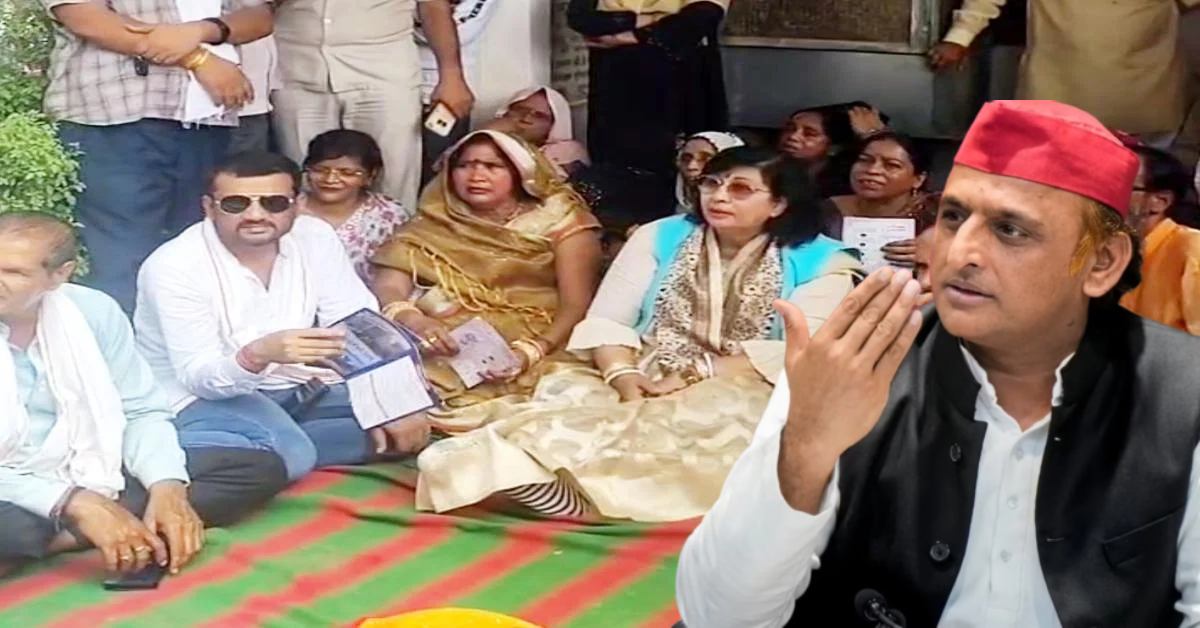 मंत्री का थाने में धरना, अखिलेश यादव ने कहा- योगी जी अब भी सबूत चाहिए?