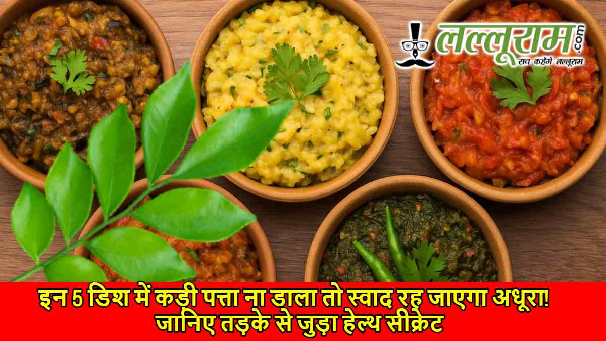 इन 5 डिश में कड़ी पत्ता ना डाला तो स्वाद रह जाएगा अधूरा! जानिए तड़के से जुड़ा हेल्थ सीक्रेट