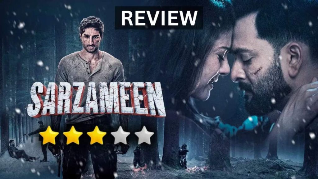 Sarzameen Movie Review