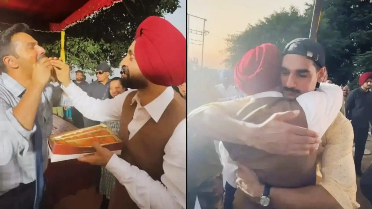 Border 2 को लेकर Diljit Dosanjh ने दिया बड़ा अपडेट, साथियों को मिठाई खिलाकर मनाया जश्न …