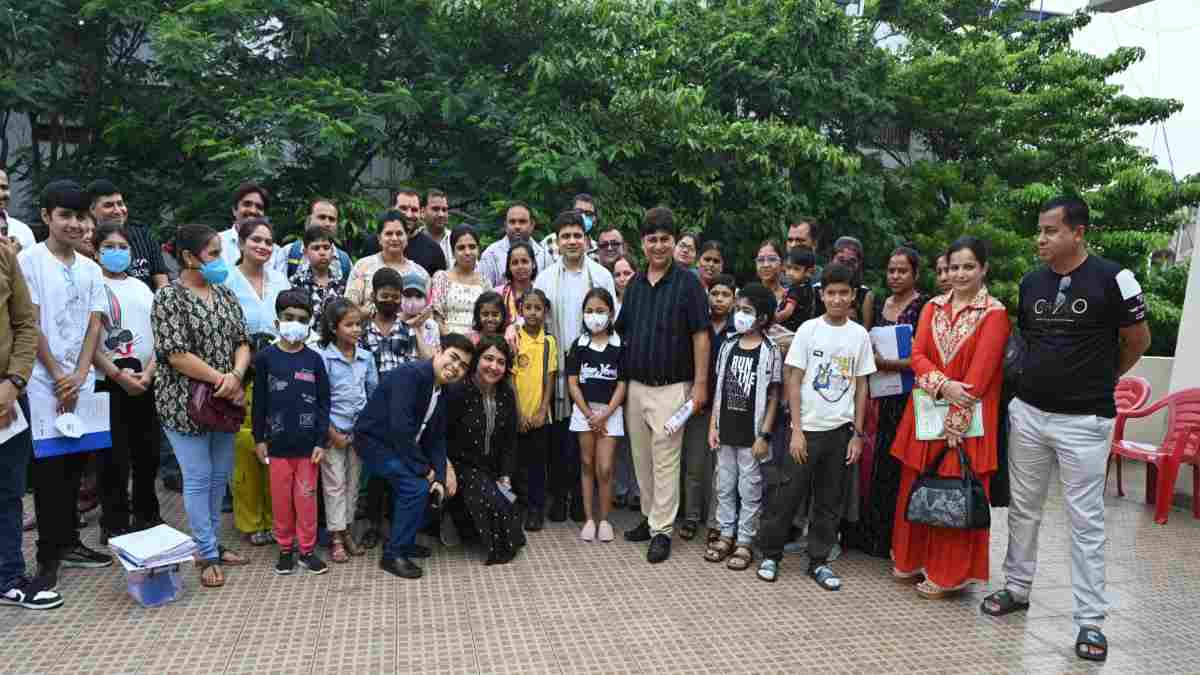 थैलेसीमिया और सिकलसेल से पीड़ित बच्चों के लिए निःशुल्क जांच शिविर का आयोजन, 188 बच्चों ने कराई जांच