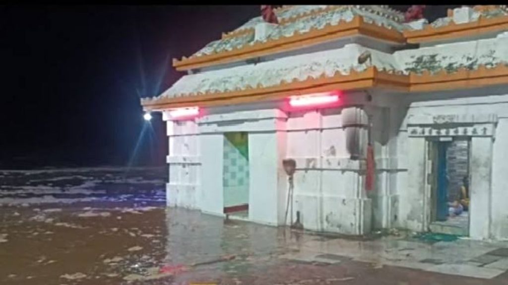 Bhattarika Temple Flood