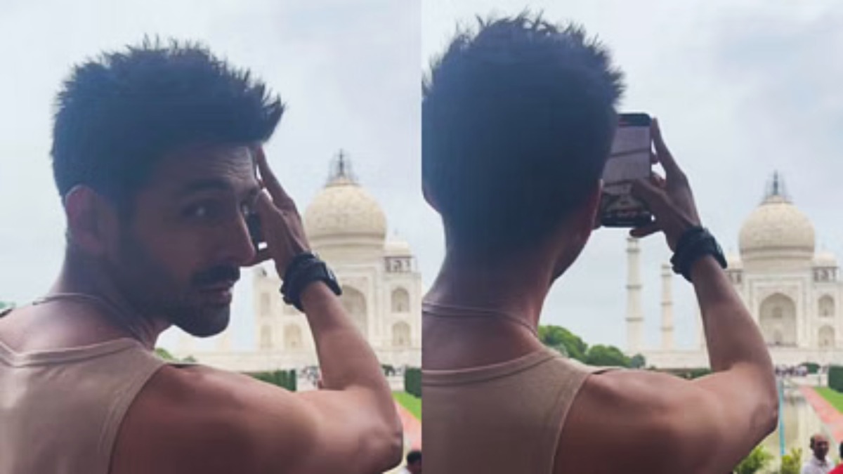 ताजमहल का दीदार करने पहुंचे Kartik Aaryan, पोस्ट शेयर कर लिखा मजेदार कैप्शन …