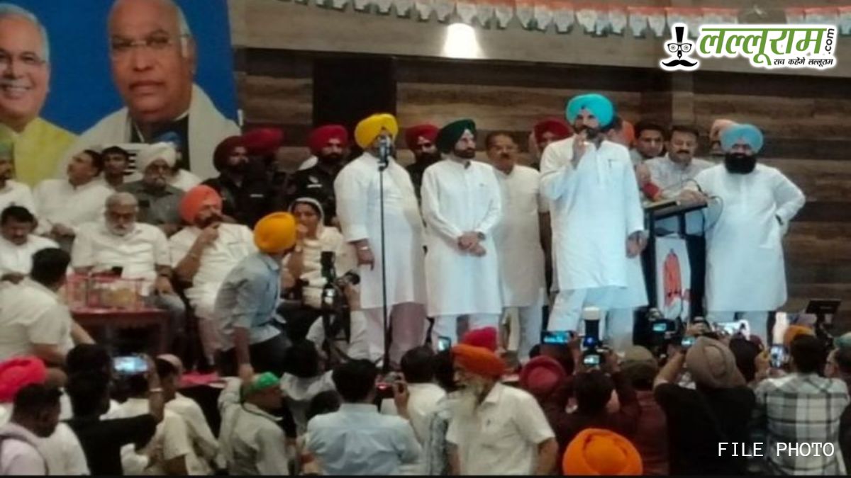 पायल में ‘संविधान बचाओ’ रैली में गरजे कांग्रेस नेता, पंजाब सरकार और बीजेपी पर बोला हमला