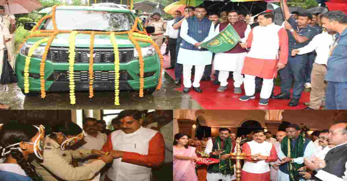 International Tiger Day: CM डॉ मोहन वन्यजीव ट्रांस लोकेशन, रेस्क्यू और डॉग स्क्वॉड वाहनों की दी सौगात, कहा- हम ‘सिंह’ को राजा मानते हैं, लेकिन ‘टाइगर’ को नहीं…