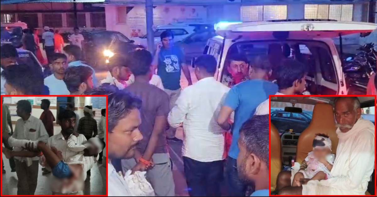 मुरैना में तेज रफ्तार ने ली ले जान: कार ने बाइक को मारी टक्कर, महिला की मौत, दो बच्चे समेत एक अन्य महिला घायल