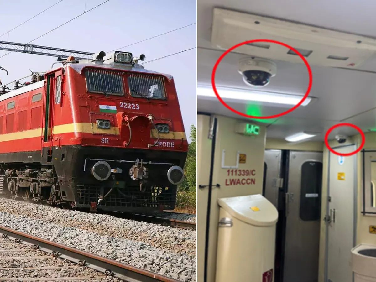 यात्रियों की सुरक्षा के लिए रेलवे का बड़ा फैसला : ट्रेनों में लगेंगे CCTV कैमरे, 74000 कोच, 15000 लोकोमोटिव होंगे रिनोवेट