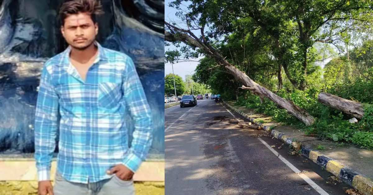 लखनऊ नगर निगम की घोर लापरवाही: डिलीवरी बॉय की गर्दन सड़क पर बंधी रस्सी में फंसी, मौके पर हुई मौत
