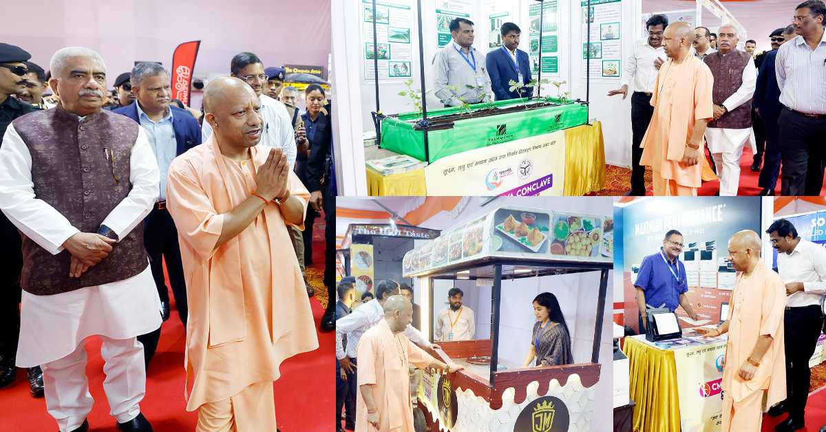 योगी ने सीएम युवा कॉन्क्लेव एवं एक्सपो-2025 का किया शुभारंभ, कहा- कृषि के बाद MSME में सबसे ज्यादा रोजगार, अभी तक 67,897 युवाओं को मिला ऋण