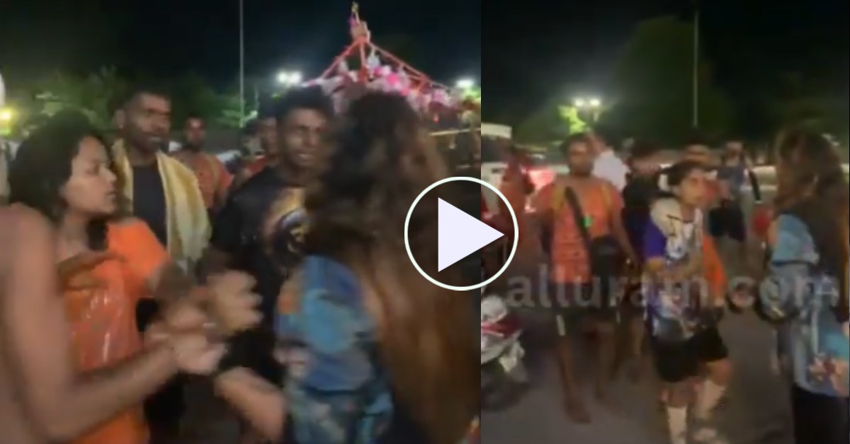 ऋषिकुल हाइवे पर बवाल : कांवड़ियों ने महिला को घेरकर पीटा, VIDEO देखकर भड़के लोग
